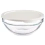 Fiambrera Redonda con Tapa Chefs Blanco 595 ml 14 x 6,3 x 14 cm (6 Unidades) de Pasabahce, Almacenamiento de alimentos - Ref:...