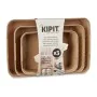 Set de Bandejas organizadoras Beige Plástico Rectangular 6 Unidades de Kipit, Clasificadores y almacenamiento de archivos - R...