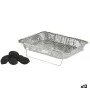 Disposable Barbecue Aluminium Charcoal 30 x 5,3 x 46,5 cm (12 Units) by La Dehesa, Disposable Barbecues - Ref: S3626581, Pric...