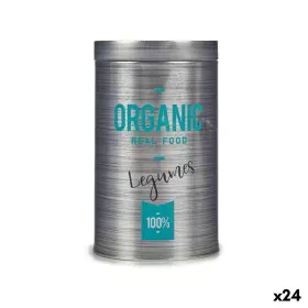 Boîte Organic Légumes Gris Fer blanc 10,4 x 18,2 x 10,4 cm (24 Unités) de Kinvara, Stockage des aliments - Réf : S3626617, Pr...