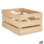 Caja Decorativa Madera de pino 26 x 18,3 x 36 cm (3 Unidades) de Gift Decor, Cajas - Ref: S3626632, Precio: 25,65 €, Descuent...