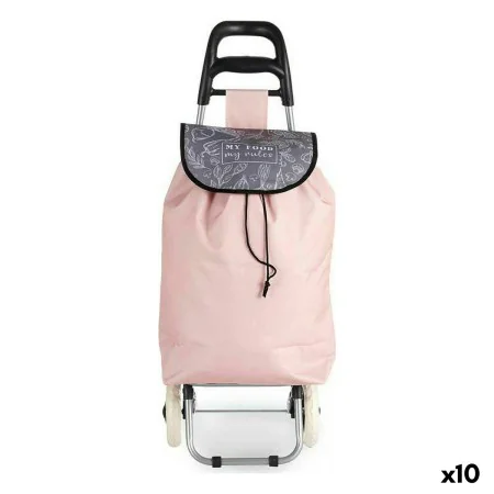 Shopping cart Pink 3,3 L 20 x 95 x 34 cm (10 Units) by Kinvara, Shopping bags and baskets - Ref: S3626655, Price: 104,47 €, D...