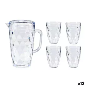 Jug Set Transparent Plastic (12 Units) by Leknes, Jugs and decanters - Ref: S3626659, Price: 61,87 €, Discount: %