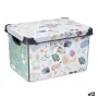 Boîte de rangement avec couvercle Memories Jeunes 22 L Plastique 29 x 23,5 x 39 cm (12 Unités) de Kipit, Boîtes et coffres de...