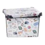 Boîte de rangement avec couvercle Memories Jeunes 22 L Plastique 29 x 23,5 x 39 cm (12 Unités) de Kipit, Boîtes et coffres de...