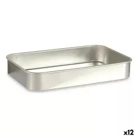 Rustidera Plateado Aluminio 23,5 x 6 x 36 cm (12 Unidades) de Kinvara, Bandejas para horno - Ref: S3626689, Precio: 85,22 €, ...