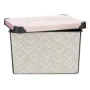 Caja de Almacenaje con Tapa Vibes Flechas Rosa Plástico 17 L 28 x 22 x 37 cm (12 Unidades) de Kipit, Cajas y arcones de almac...