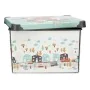 Storage Box with Lid Children's Road 22 L Plastic 29,5 x 23,5 x 39,5 cm (12 Units) by Kipit, Storage boxes and chests - Ref: ...