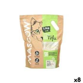 Sable pour chats 1,5 Kg Soja Blanc (8 Unités) de Mascow, Sable - Réf : S3626723, Prix : 31,12 €, Remise : %