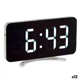 Digitale Desktop-Uhr Weiß ABS 15,7 x 7,7 x 1,5 cm (12 Stück) von Gift Decor, Tischuhren - Ref: S3626736, Preis: 173,47 €, Rab...