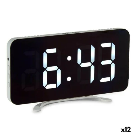 Montre Numérique de Table Blanc ABS 15,7 x 7,7 x 1,5 cm (12 Unités) de Gift Decor, Pendulettes de bureau - Réf : S3626736, Pr...