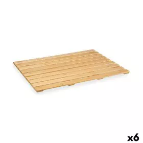 Parquet Naturel Bambou 66 x 2,3 x 50 cm (6 Unités) de Berilo, Sécurité et aides pour le bain - Réf : S3626768, Prix : 89,43 €...