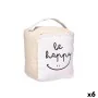 Sujetador de puerta Be Happy Cubo 16 x 19 x 14,5 cm (6 Unidades) de Gift Decor, Topes de puerta - Ref: S3626812, Precio: 40,2...