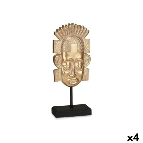 Decorative Figure Indian Man Golden 17,5 x 36 x 10,5 cm (4 Units) by Gift Decor, Ornaments - Ref: S3626817, Price: 62,22 €, D...