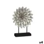 Figura Decorativa Mandala Plateado 29 x 39 x 10 cm (4 Unidades) de Gift Decor, Adornos - Ref: S3626820, Precio: 71,83 €, Desc...