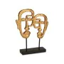 Deko-Figur Gesicht Gold 27 x 32,5 x 10,5 cm (4 Stück) von Gift Decor, Ornamente - Ref: S3626829, Preis: 53,16 €, Rabatt: %