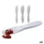 Knife Set 18 x 3,5 x 1 cm White Plastic (12 Units) by Kinvara, Knives - Ref: S3626845, Price: 8,80 €, Discount: %