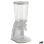 Dispenser di Cereali Bianco polipropilene 16 x 40 x 20 cm (6 Unità) di Kinvara, Conservazione di alimenti - Rif: S3626847, Pr...