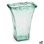 Vase 27 x 34,5 x 14 cm Crystal Transparent (2 Units) by Gift Decor, Vases - Ref: S3626875, Price: 20,21 €, Discount: %