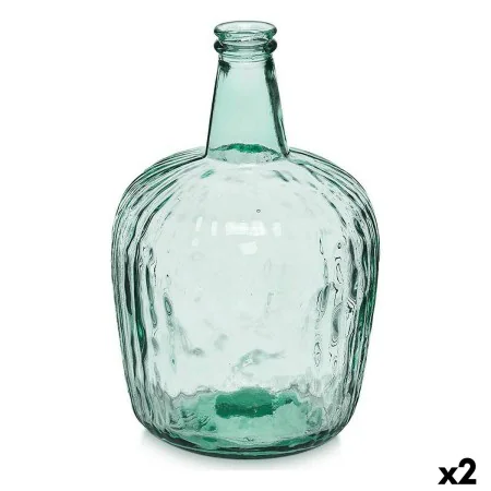 Bouteille Rayures Décoration 14 x 44 x 13 cm Transparent (2 Unités) de Gift Decor, Objets de décoration - Réf : S3626876, Pri...