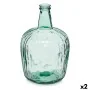 Botella Rayas Decoración 14 x 44 x 13 cm Transparente (2 Unidades) de Gift Decor, Adornos - Ref: S3626876, Precio: 21,57 €, D...