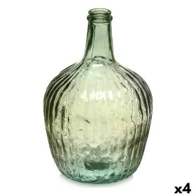 Bouteille Rayures Décoration 17 x 29 x 17 cm Vert (4 Unités) de Gift Decor, Objets de décoration - Réf : S3626877, Prix : 37,...