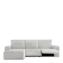 Capa para chaise longue de braço curto esquerdo Eysa JAZ Branco 120 x 120 x 360 cm de Eysa, Sofás - Ref: D1607224, Preço: 142...