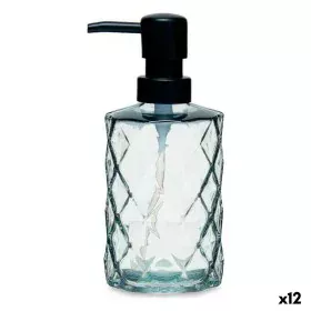 Dispensador de Jabón Diamante Cristal Negro Plástico 410 ml (12 Unidades) de Berilo, Soportes y dispensadores - Ref: S3626895...