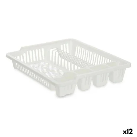 Draining Rack for Kitchen Sink 46 x 8 x 37,5 cm White Plastic (12 Units) by Kinvara, Draining Boards - Ref: S3626926, Price: ...