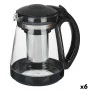 Bule Transparente Aço inoxidável Plástico Vidro 1,8 L (6 Unidades) de Vivalto, Serviço de chá e café - Ref: S3626947, Preço: ...