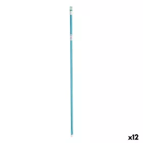 Broom handle 2,3 x 130 x 2,3 cm Metal Green (12 Units) by BigBuy Home, Sweeping supplies - Ref: S3626954, Price: 15,80 €, Dis...