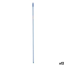 Palo para Escoba Rayas 2,3 x 130 x 2,3 cm Azul Metal (12 Unidades) de BigBuy Home, Suministros de barrido - Ref: S3626955, Pr...