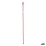 Mazza per la Scopa Righe 2,3 x 130 x 2,3 cm Rosso Metallo (12 Unità) di BigBuy Home, Prodotti per spazzare - Rif: S3626957, P...