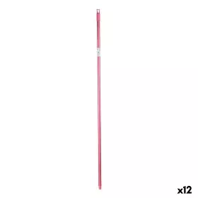 Broom handle 2,3 x 130 x 2,3 cm Pink Metal (12 Units) by BigBuy Home, Sweeping supplies - Ref: S3626959, Price: 15,80 €, Disc...