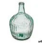 Botella Rayas Decoración 16 x 29,5 x 16 cm Transparente (4 Unidades) de Gift Decor, Adornos - Ref: S3626961, Precio: 27,29 €,...