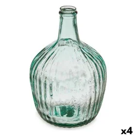 Bottiglia Righe Decorazione 16 x 29,5 x 16 cm Trasparente (4 Unità) di Gift Decor, Soprammobili - Rif: S3626961, Prezzo: 27,2...