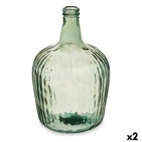 Botella Rayas Decoración Champagne 22 x 37,5 x 22 cm (2 Unidades) de Gift Decor, Adornos - Ref: S3626963, Precio: 23,99 €, De...