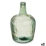 Bottle Stripes Decoration champagne 22 x 37,5 x 22 cm (2 Units) by Gift Decor, Ornaments - Ref: S3626963, Price: 23,61 €, Dis...