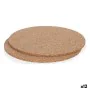 Kit de sets de table Dessous de plat Naturel Liège 18 x 0,5 x 18 cm (12 Unités) de Kinvara, Sets de table - Réf : S3626976, P...