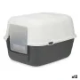 Cat Litter Box 48 x 32 x 38 cm Grey Anthracite Plastic (12 Units) by Mascow, Sand boxes - Ref: S3626986, Price: 121,19 €, Dis...