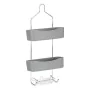 Suporte para o Chuveiro 28 x 60 x 14 cm Cinzento Metal Plástico (6 Unidades) de Berilo, Acessórios para duche - Ref: S3626989...