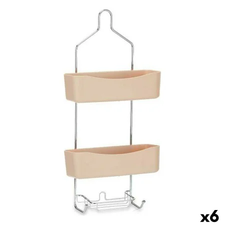 Rangement de douche 28 x 60 x 14 cm Beige Métal Plastique (6 Unités) de Berilo, Accessoires de douche - Réf : S3626990, Prix ...