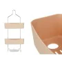 Portaoggetti da Doccia 28 x 60 x 14 cm Beige Metallo Plastica (6 Unità) di Berilo, Accessori per la doccia - Rif: S3626990, P...