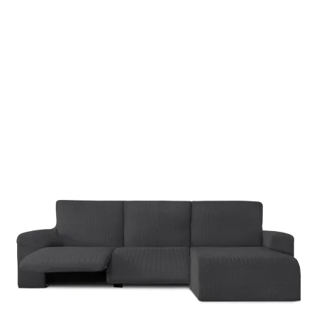 Funda para chaise longue de brazo corto derecho Eysa JAZ Gris oscuro 120 x 120 x 360 cm de Eysa, Sofás - Ref: D1607227, Preci...