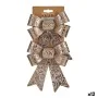 Lazo Adorno Navideño Bronce PVC 15 x 4 x 16 cm (12 Unidades) de Krist+, Navidad - Ref: S3627036, Precio: 19,66 €, Descuento: %