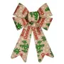 Laço Merry Christmas Adorno Natalício Multicolor PVC 16 x 24 x 4 cm (12 Unidades) de Krist+, Natal - Ref: S3627041, Preço: 17...