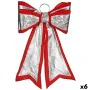 Lasso Christmas bauble 40 x 60 cm Red Silver PVC (6 Units) by Krist+, Christmas - Ref: S3627047, Price: 51,62 €, Discount: %