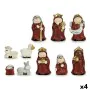 Conjunto Figura de natal Vermelho Dourado Cerâmica (4 Unidades) de Krist+, Natal - Ref: S3627077, Preço: 83,85 €, Desconto: %