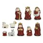 Conjunto Figura de natal Vermelho Dourado Cerâmica (4 Unidades) de Krist+, Natal - Ref: S3627077, Preço: 83,85 €, Desconto: %