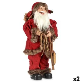 Father Christmas White Brown Red Wood Plastic 24 x 62 x 33,5 cm (2 Units) by Krist+, Christmas - Ref: S3627078, Price: 70,63 ...